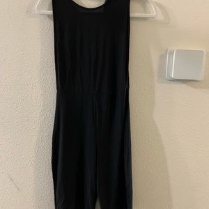 Black Biker jumpsuit